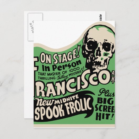 Francisco Spook Frolic 1941 Briefkaart (Voorkant / Achterkant)