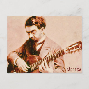 Francisco Tárrega Briefkaart