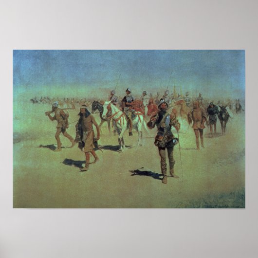 Francisco Vasquez de Coronado Poster (Voorkant)