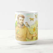 Franciscus - de preek voor vogels en dieren koffiemok (Center)