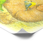 Franciscus - de preek voor vogels en dieren poster (Hoek)