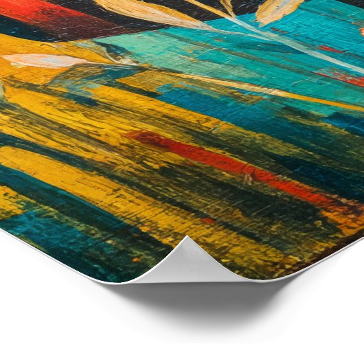 Franciscus in de lof van de schepping poster (Hoek)