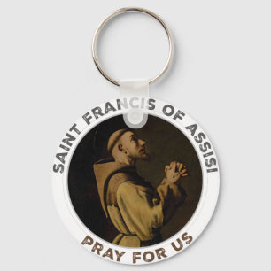 Franciscus van Assisi Bid voor ons Sleutelhanger
