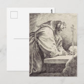 Franciscus van Assisi, stichter van de Franciscane Briefkaart (Voorkant / Achterkant)