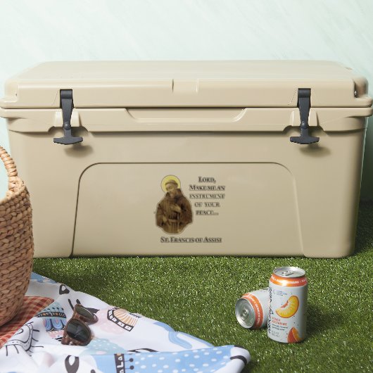 Franciscus van Assisi Vredesgebed Sticker (Koeler)