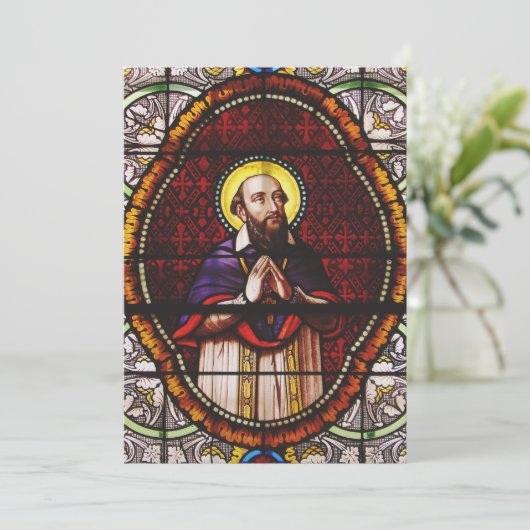 Franciscus van Sales, bisschop van Genève Kaart (Staand voorkant)