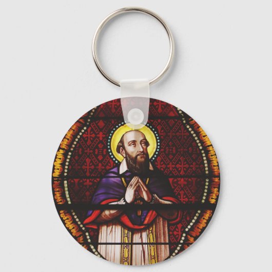 Franciscus van Sales bisschop van Genève Sleutelhanger (Voorkant)