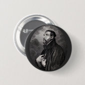 Franciscus Xaverius Ronde Button 5,7 Cm (Voorkant /achterkant)
