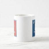 Francium - France Flag French Science Magische Mok (Center)