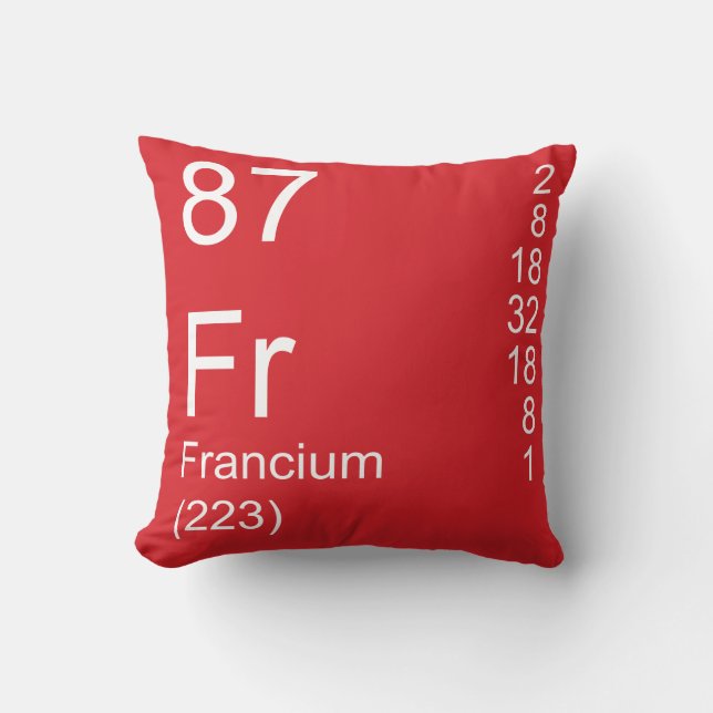 Francium Kussen (Voorkant)