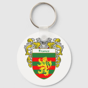 Franco Coat of Arms (Mantled) Sleutelhanger