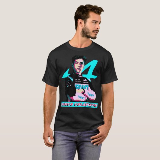 Franco Colapinto Fan T-Shirt (Voorkant volledig)