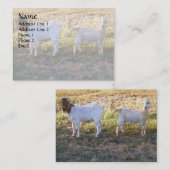 Franco en Friend Visitekaartje (Voorkant / Achterkant)