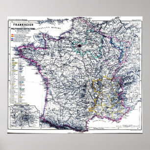 Franco-Prussian Oorlog Poster