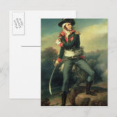 Francois Athanese Charette de Contrie 1819 Briefkaart (Voorkant / Achterkant)