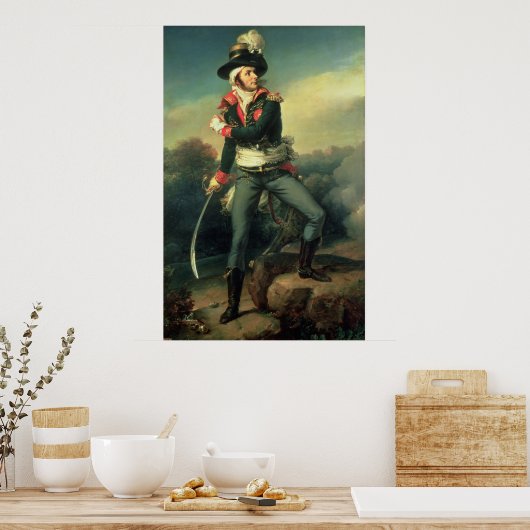 Francois Athanese Charette de Contrie 1819 Poster (Keuken)