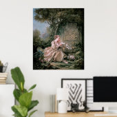 François Boucher - De geheime boodschap Poster (Thuiskantoor)