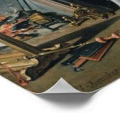 François Boucher - La toilette, 1742 Poster (Hoek)