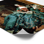 Francois Boucher - Madame de Pompadour Portrait Poster (Hoek)