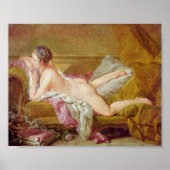 Francois Boucher - Mistress tegen Louis XV Poster (Voorkant)