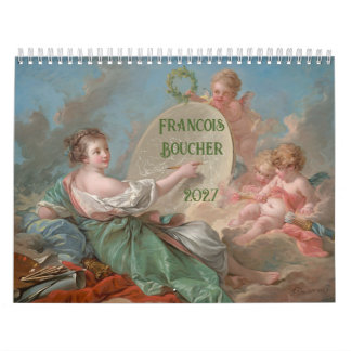 Francois Boucher Rococo Kunst Schilderij 2027 Kalender