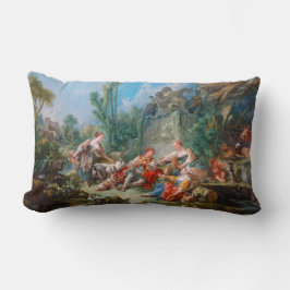 francois boucher shepherd ' s idyll rococo scenery kussen
