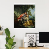 François Boucher The Four Seasons: Spring Frühling Poster (Thuiskantoor)
