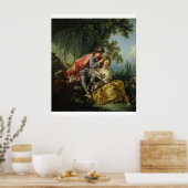 François Boucher The Four Seasons: Spring Frühling Poster (Keuken)