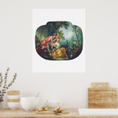 François Boucher The Four Seasons: Spring Frühling Poster (Keuken)