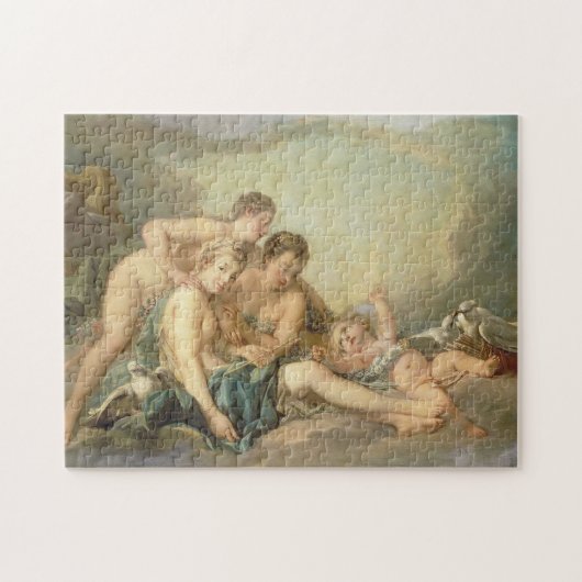 François Boucher The Toilet of Venus schilderkunst Legpuzzel (Horizontaal)