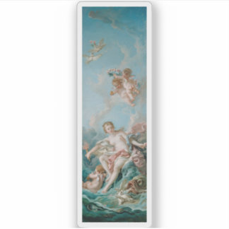 François Boucher - Venus op de golven Sticker