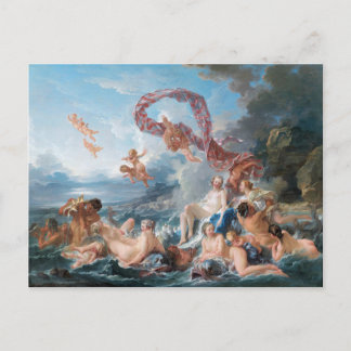 Francois Boucher's De Triomf van Venus (1740) Briefkaart