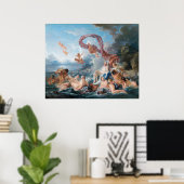 Francois Boucher's De Triomf van Venus (1740) Poster (Thuiskantoor)