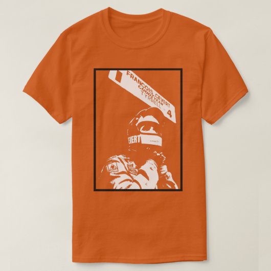 Francois Cevert T-shirt (Design voorkant)