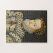 Francois Clouet - Elisabeth van Oostenrijk Legpuzzel (Horizontaal)
