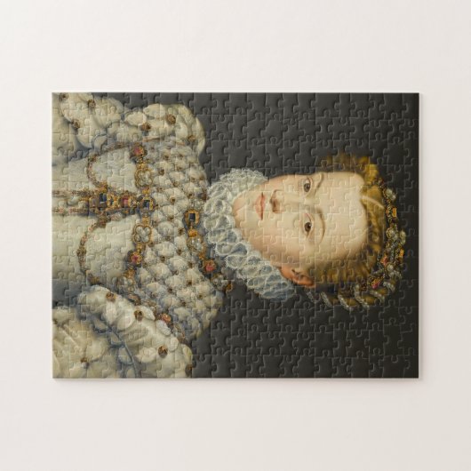 Francois Clouet - Elisabeth van Oostenrijk Legpuzzel (Horizontaal)