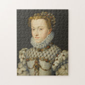 Francois Clouet - Elisabeth van Oostenrijk Legpuzzel (Verticaal)