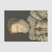 Francois Clouet - Elisabeth van Oostenrijk Tissuepapier (Voorkant)