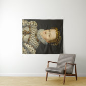 Francois Clouet - Elisabeth van Oostenrijk Wandkleed (In Situ (horizontaal))