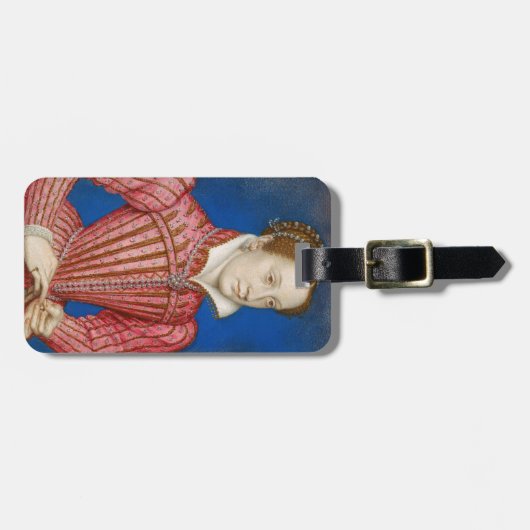 Francois Clouet - Mary, koningin van Schotten Bagagelabel (Voorkant horizontaal)