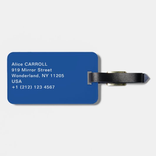 Francois Clouet - Mary, koningin van Schotten Bagagelabel (Achterkant horizontaal)