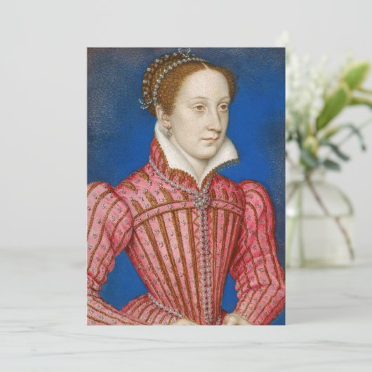 Francois Clouet - Mary, koningin van Schotten Kaart (Staand voorkant)