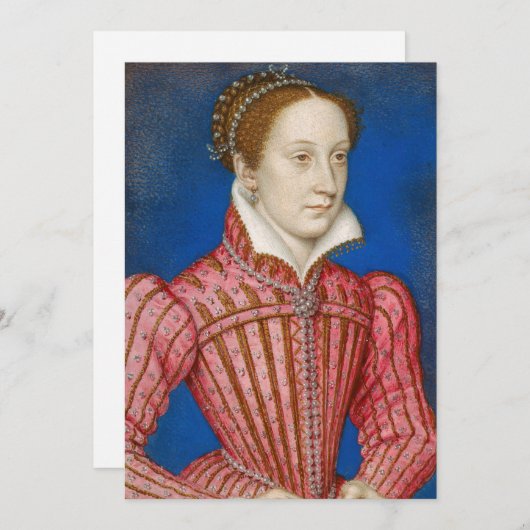 Francois Clouet - Mary, koningin van Schotten Kaart (Voorkant / Achterkant)