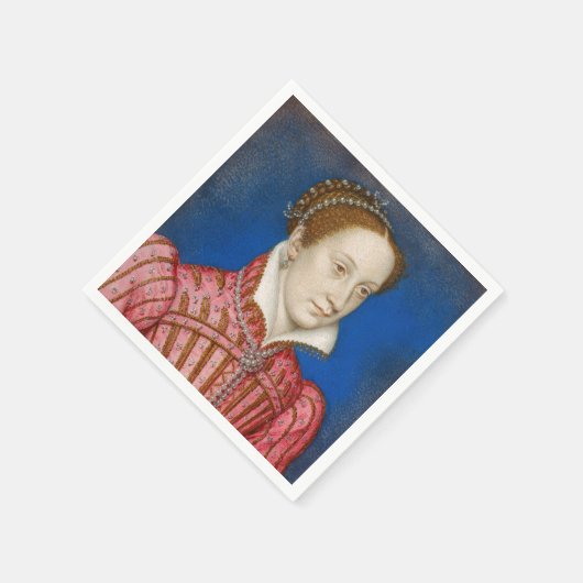 Francois Clouet - Mary, koningin van Schotten Servet (Hoek)