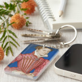 Francois Clouet - Mary, koningin van Schotten Sleutelhanger (Voorkant Rechts)