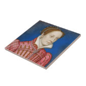 Francois Clouet - Mary, koningin van Schotten Tegeltje (Zijkant)