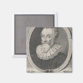 Francois de Malherbe Magneet (Voorkant / Achterkant)