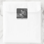 Francois de Paris Vierkante Sticker (Tas)
