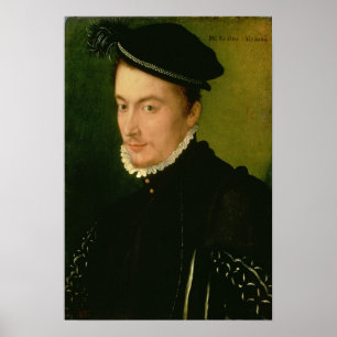 Francois de Valois , hertog van Alencon, 1560 Poster
