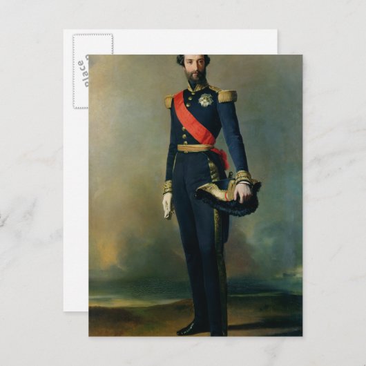 Francois-Ferdinand-Philippe d'Orleans Briefkaart (Voorkant / Achterkant)
